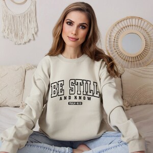 Inspirational Clothes, Positive Graphic T, Kindness Gift, Minimal Christian Shirt, Faith Shirt, Encouragement Sweater, Blessed Sweatshirt