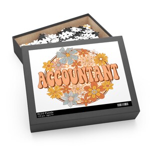 Accounting Gift, Funny Accountant Gift, Personalized Gift, Jigsaw Puzzle Gift, Coworker Funny Gift, Accountant Puzzle Gift, Funny Ac