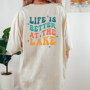 Camisa Lake Life, camisa de férias no lago, camisa familiar do lago, camiseta Lake Life, camisa do lago, casa do lago, lago, decoração do lago, camiseta do lago, vida no lago