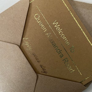 Carte di Benvenuto per Ospiti, Carte Casa Vacanze, Carte di Benvenuto Air BnB, Gift Card