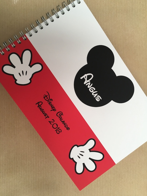 Libro de autógrafos personalizado estilo Disney -  México