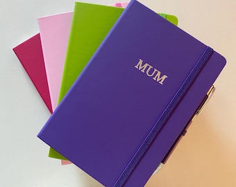 Cuaderno de tapa dura para mamá, cuaderno personalizado, regalo del Día de la Madre, regalo para mamá