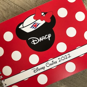 Disney Cruise Minnie Mouse Autograph Book