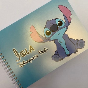 Personalised Disney Autograph Book featuring Stitch