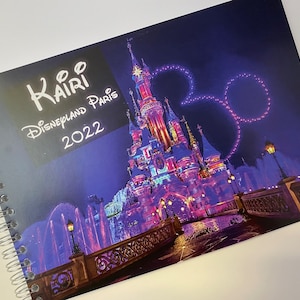 Personalised Disneyland Paris 30th Anniversary Autograph Book