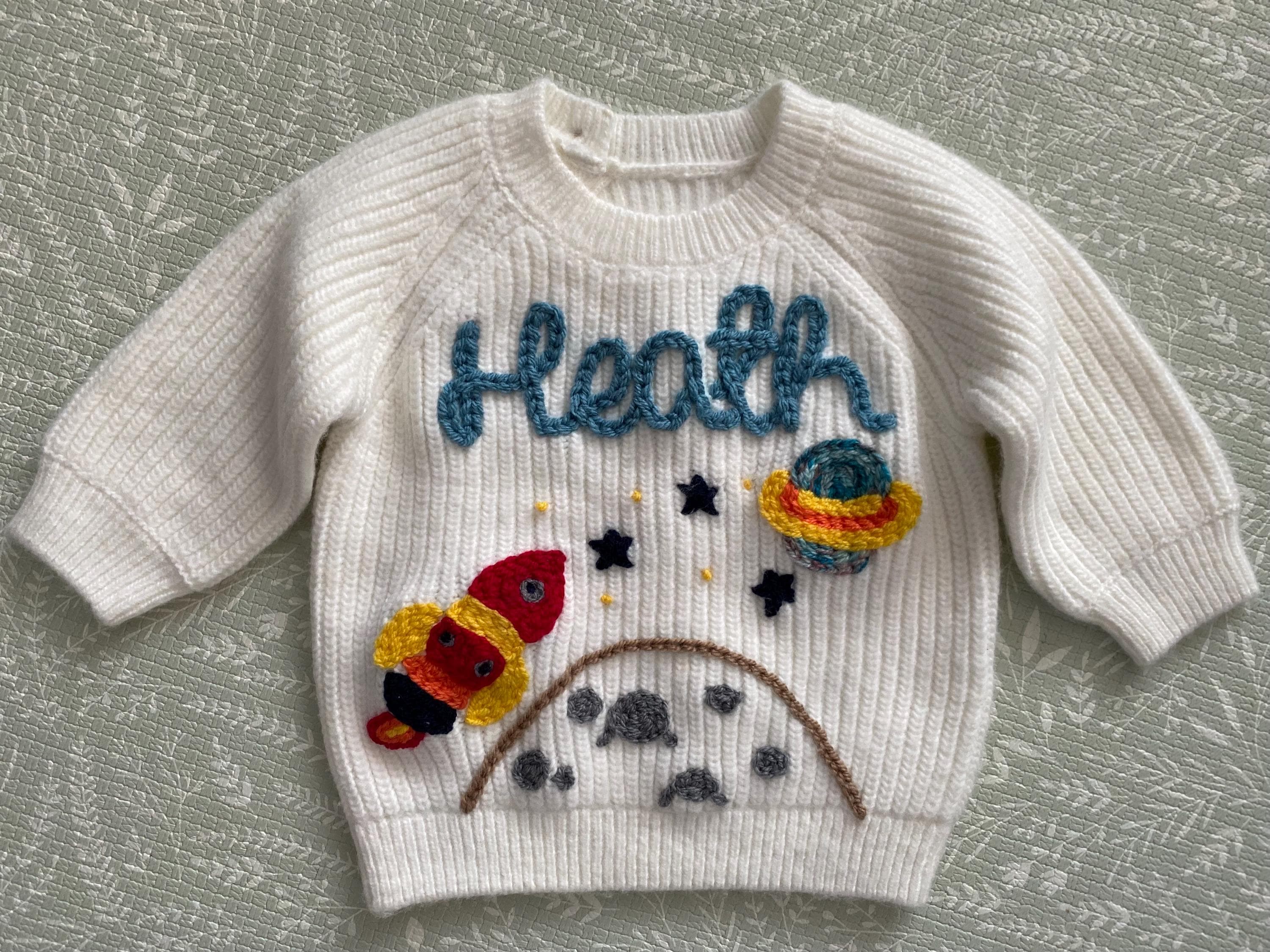 Hand knitted baby jumpers online
