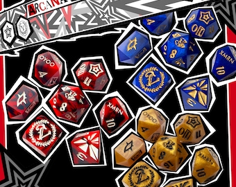 The Arcana Series-Made to Order Dice