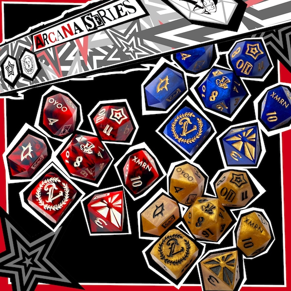 The Arcana Series-Made to Order Dice