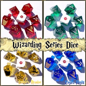 Wizarding Series-Made to Order Dice
