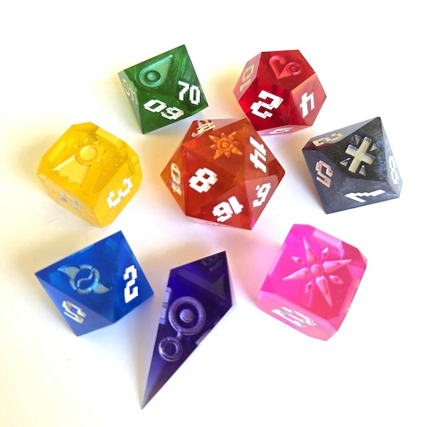 Digital Crests Dice (Made-To-Order)