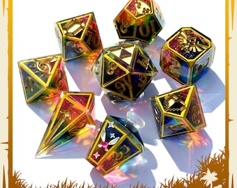 Awakened Sages- Handmade to Order TTRPG Dice Set
