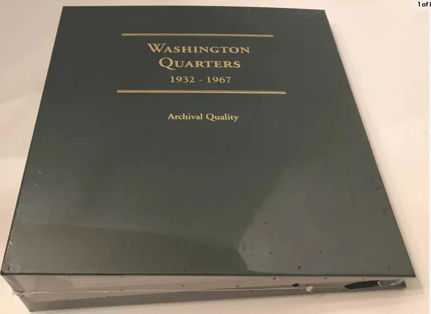 Quarters coin book - Etsy 日本