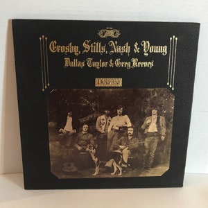 Crosby Stills Nash vinyl Record Album deja vu SD-7200