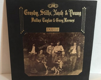 Crosby Stills Nash vinyl Record Album deja vu SD-7200