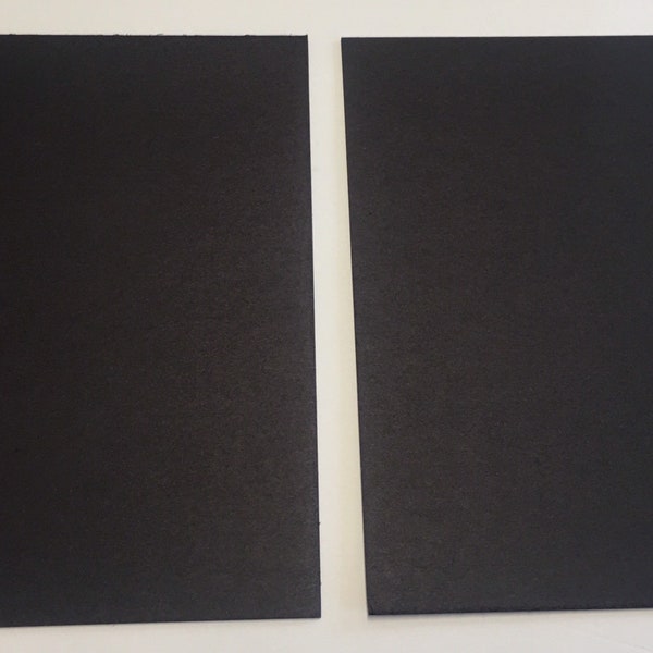 Lot de 2 supports vierges noirs pour cadre photo 11" x 14"