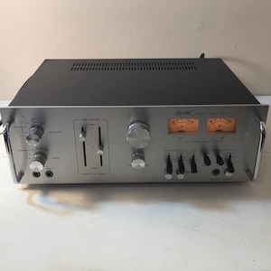 Visonic NA-4300 /Scott A-437 stereo integrated amp with meters