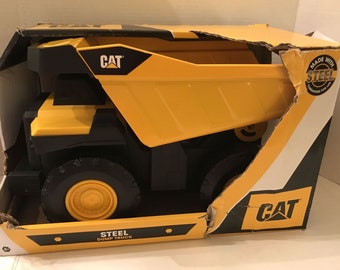 Camión volquete Caterpillar grande coleccionable, juguetes divertidos, juguete genial