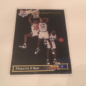 Shaquille O’Neal Draft Pick Basketball Karte #1