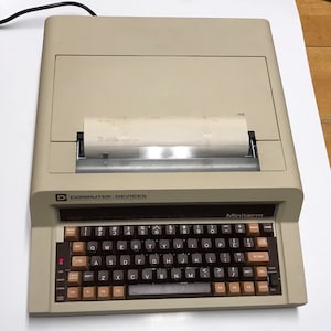 CDI Miniterm Computer Devices Vintage Portable Computer Typewriter #2000 Series