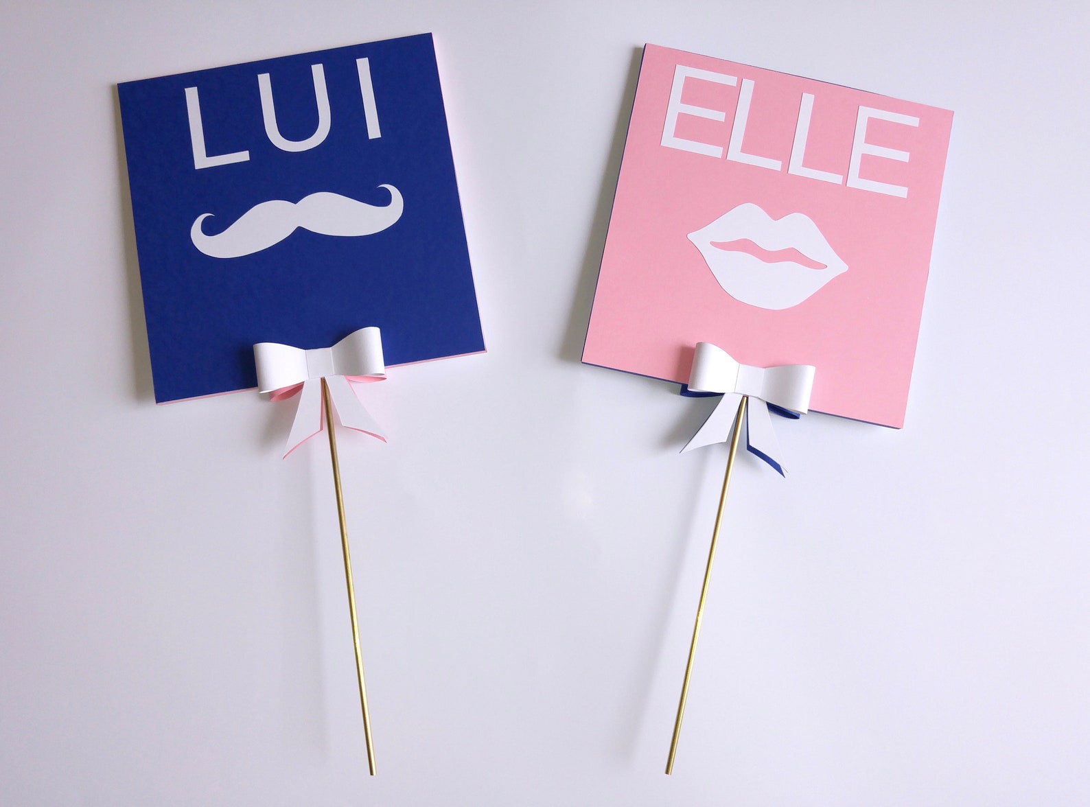 Comment Fabriquer Une Pancarte Pour Le Jeu Elle Et Lui