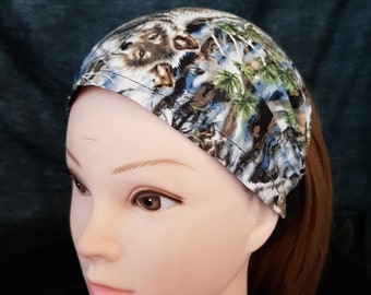 Navajo dreamcatcher Bandana Indian Aztec Head band Scarf Dog Chemo feeanddave