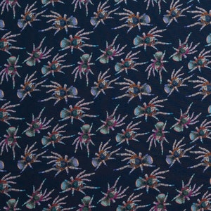 Tarantula Spider Arachnid Empee 100% Cotton Little Johnny Range. Perfect for the creepy crawly fan!