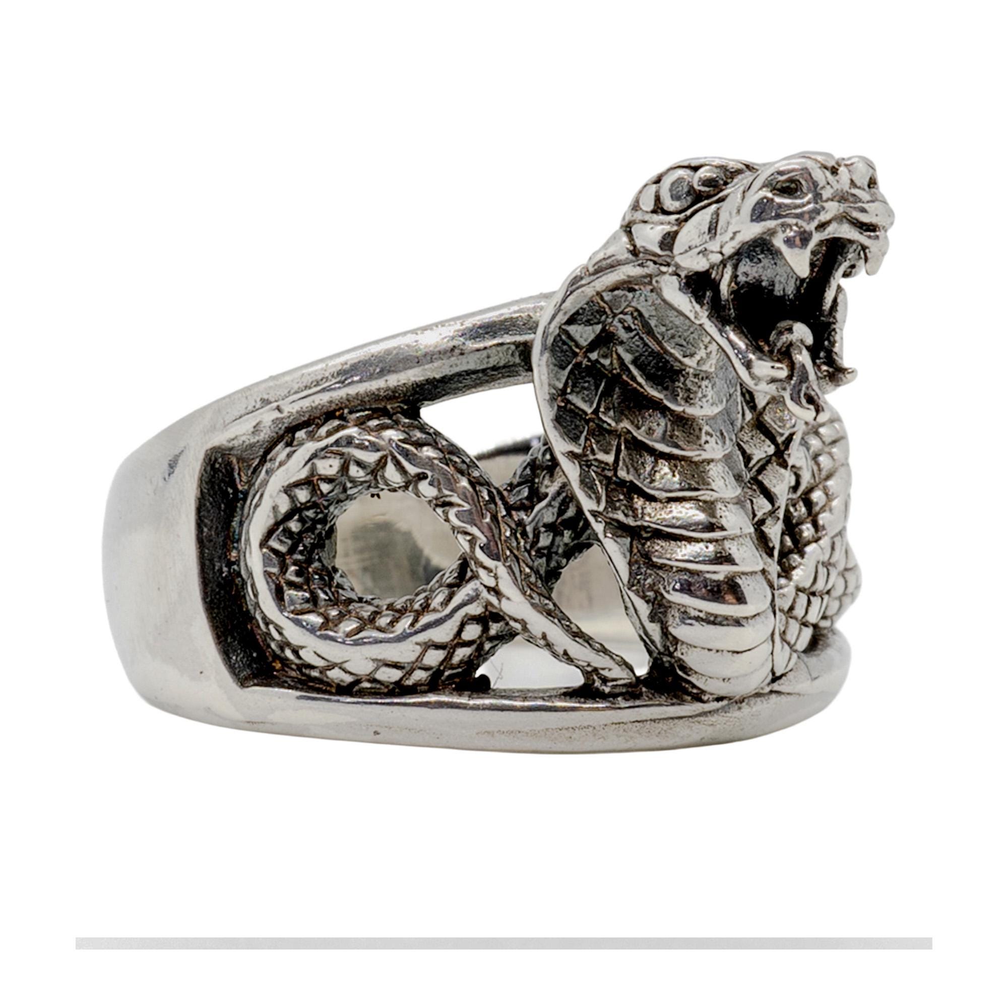 SILVER925 SNAKE MOTIF ANIMAL DESIGN RING/シルバー/リング 【公式通販】