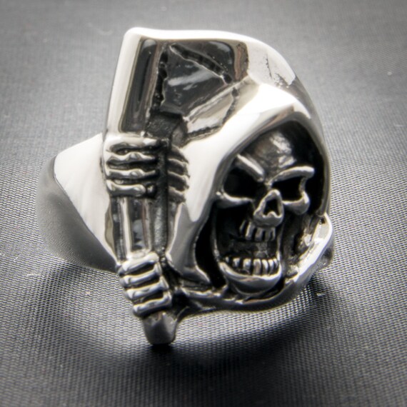 Amazon.com: Grim Reaper Ring, Reaper Ring, Angel Of Death