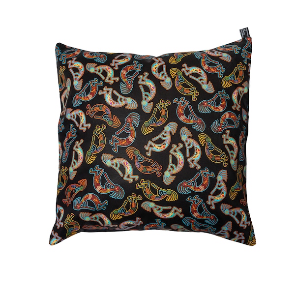 Housse de coussin tribal inspirée de Mohave pour 18 x 18 po. Coussin parfait pour votre canapé ou votre lit Art de style aborigène de la tribu