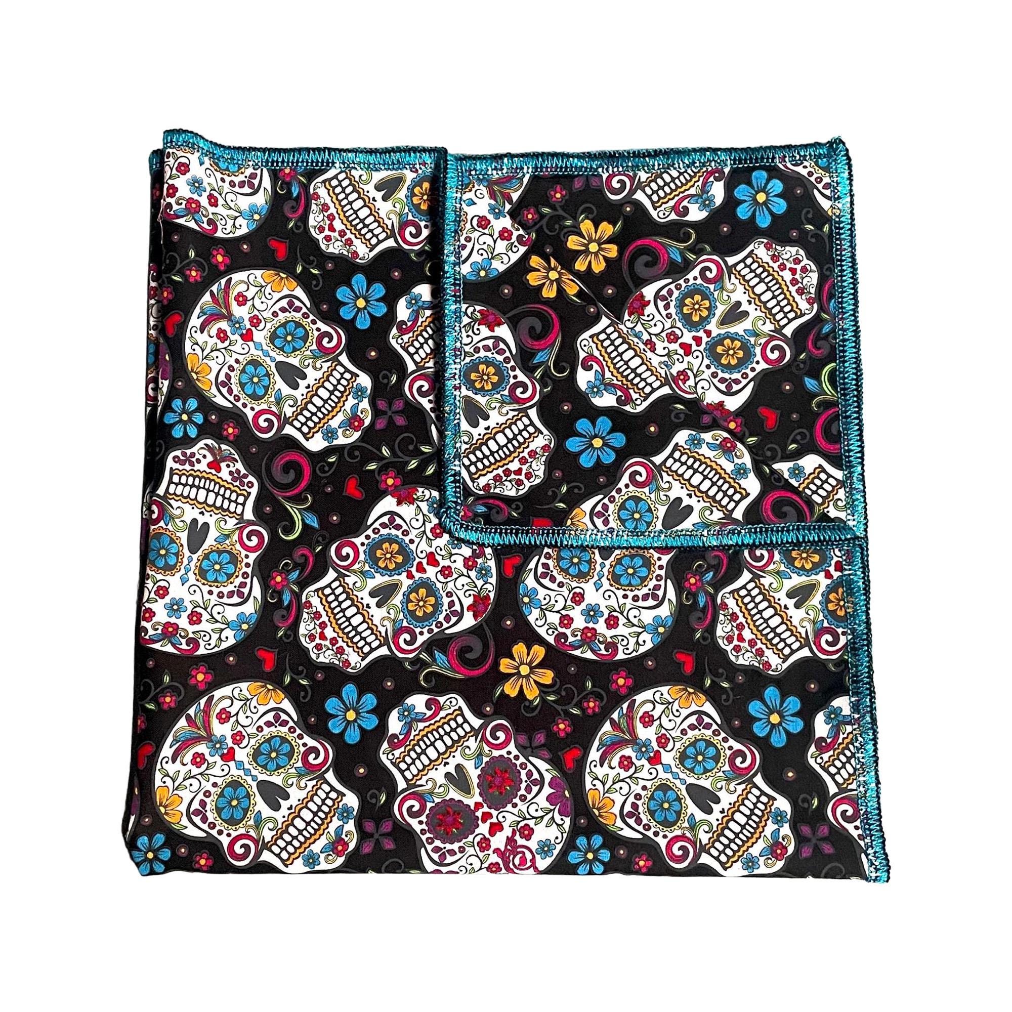 Sugar Skull/candy Skull Day of the Dead Designer Bandana, Bandanna