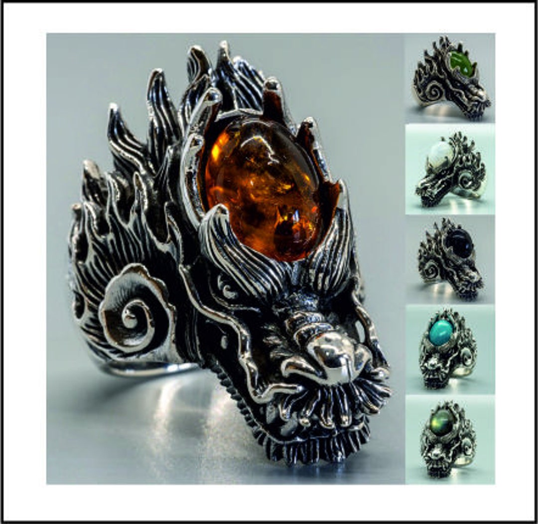 Japanese Dragon Head Ring | In the heart of Japan – Au coeur du Japon