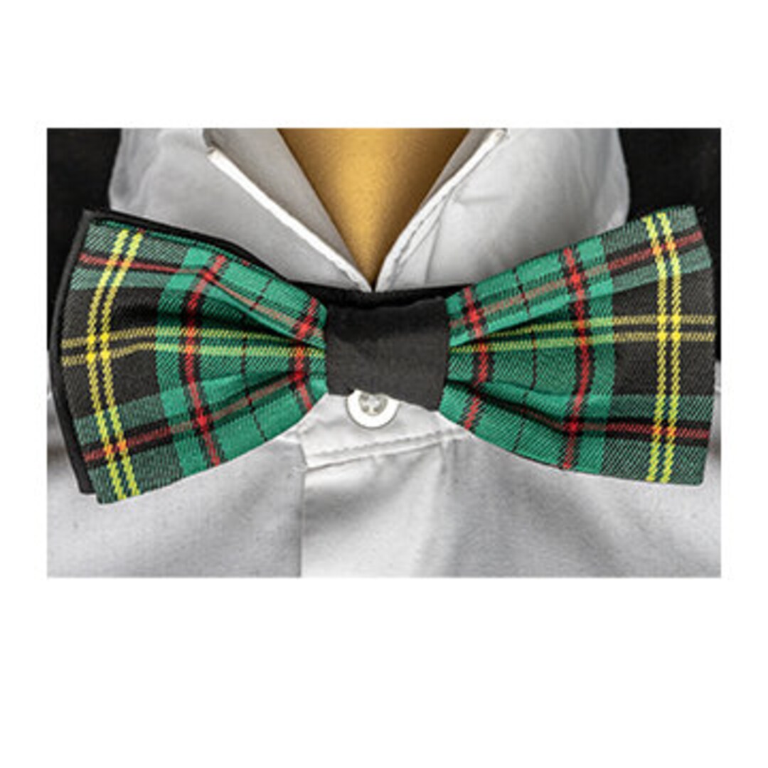 Shaw Of Tordarroch Green Hunting Tartan Bow Tie
