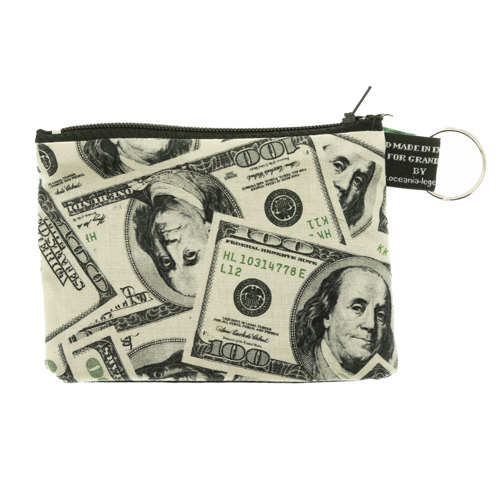 1PC New Men's US Dollar Bill Money Wallet Card Photo Holder Wallet Handbag  Purse US 100 Dollar PU Leather | SHEIN