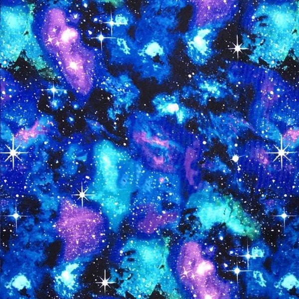 Beautiful Galaxy design in our hand made bandana, bandanna, headband, chemo wear suitable for men, women & kids, great planets and space