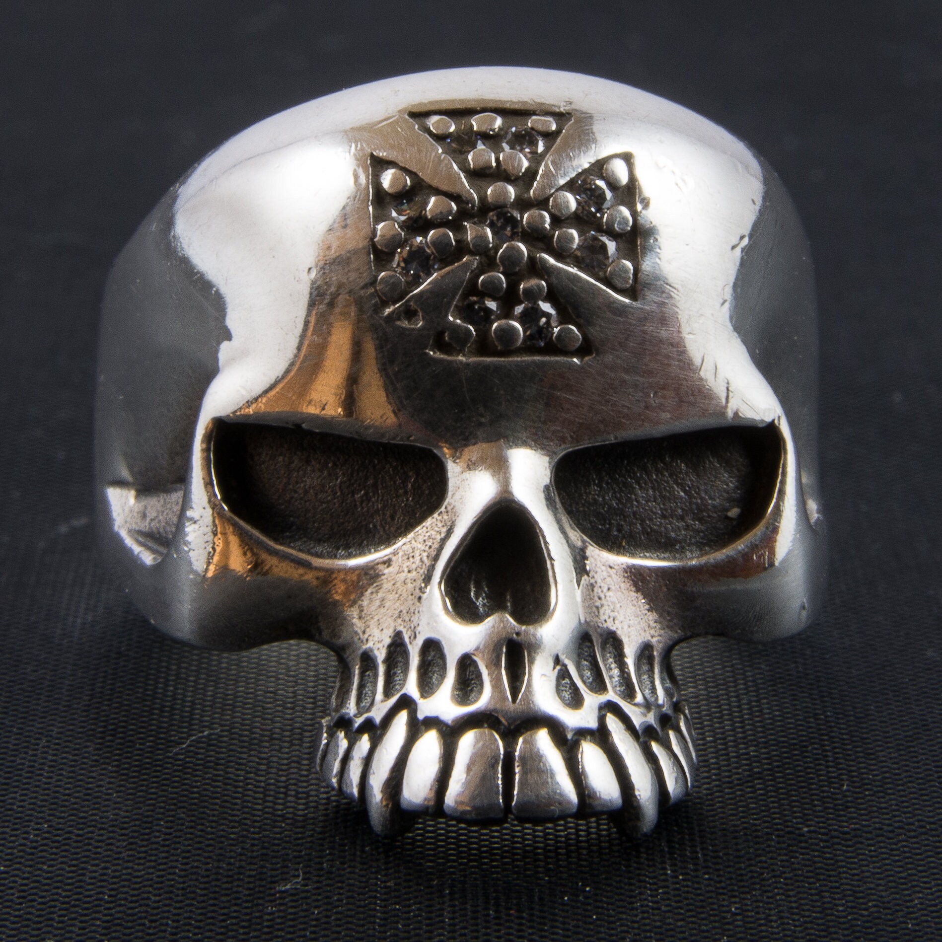 McSwain .925 Silver Skull Ring