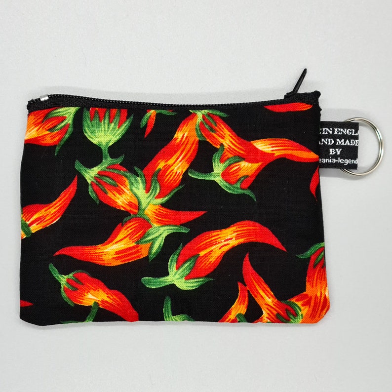 Red Hot Chili chilli Peppers Coin Purses Handmade From David Etsy