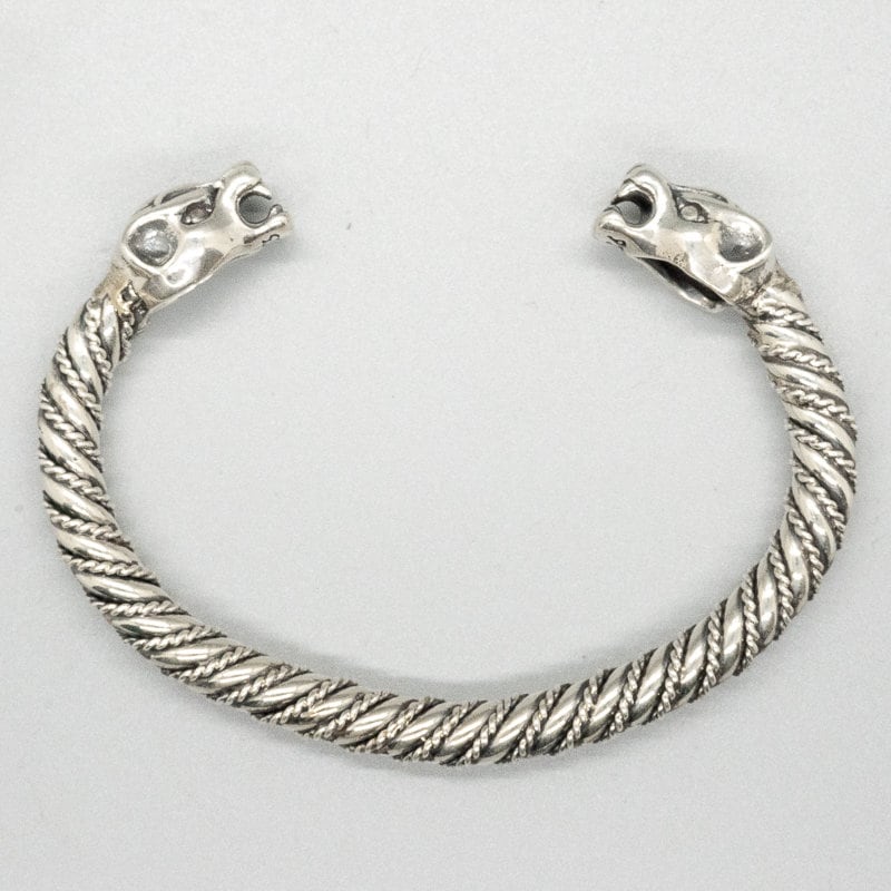 ヘラジカ,カンガルー,革,バングル,フラワーコンチョ,シルバー,カンガルーレース imgrc0119942887.jpg