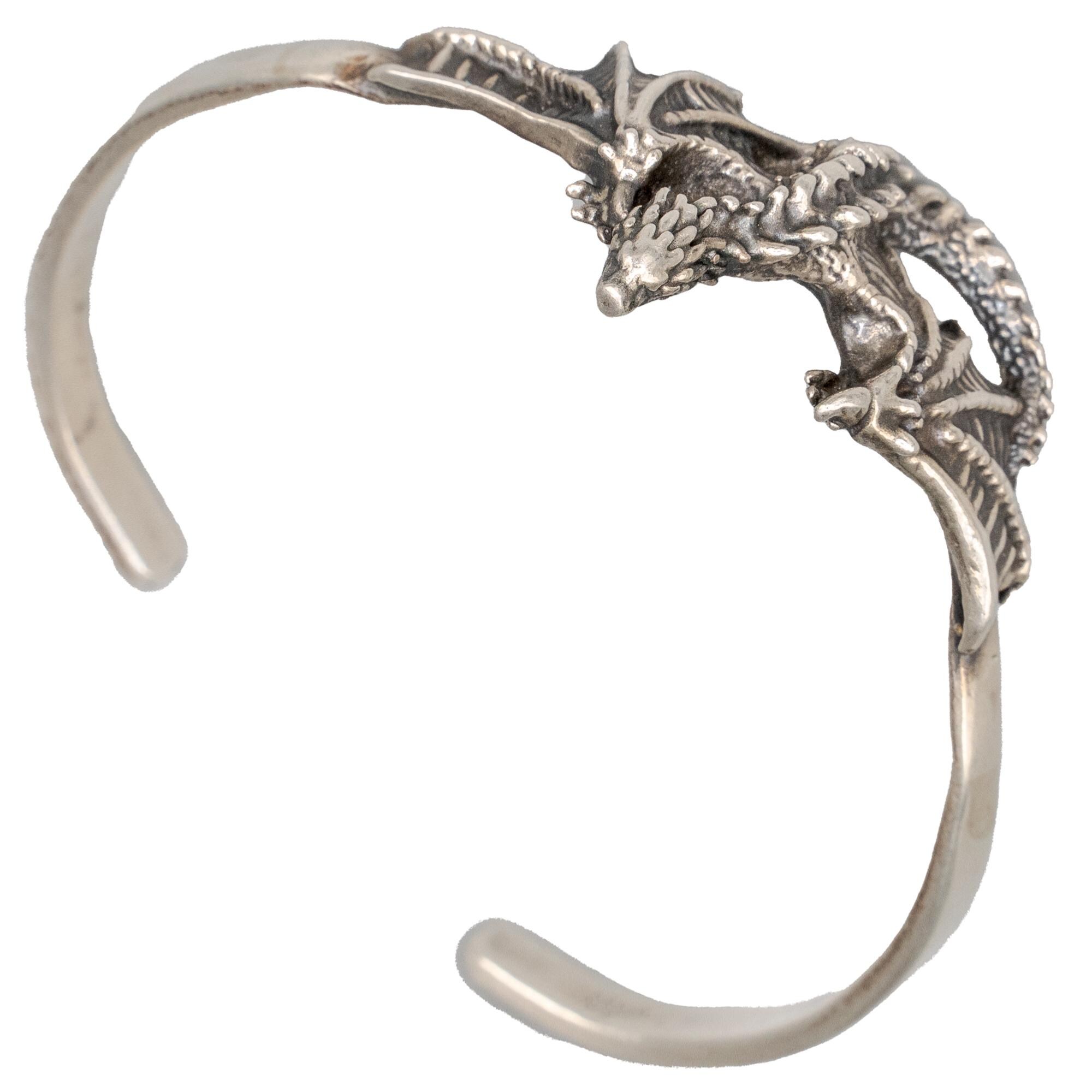 Torc Arm Rings Incredible Attention to Detail in This Awesome Dragon .925 Silver Torc ...