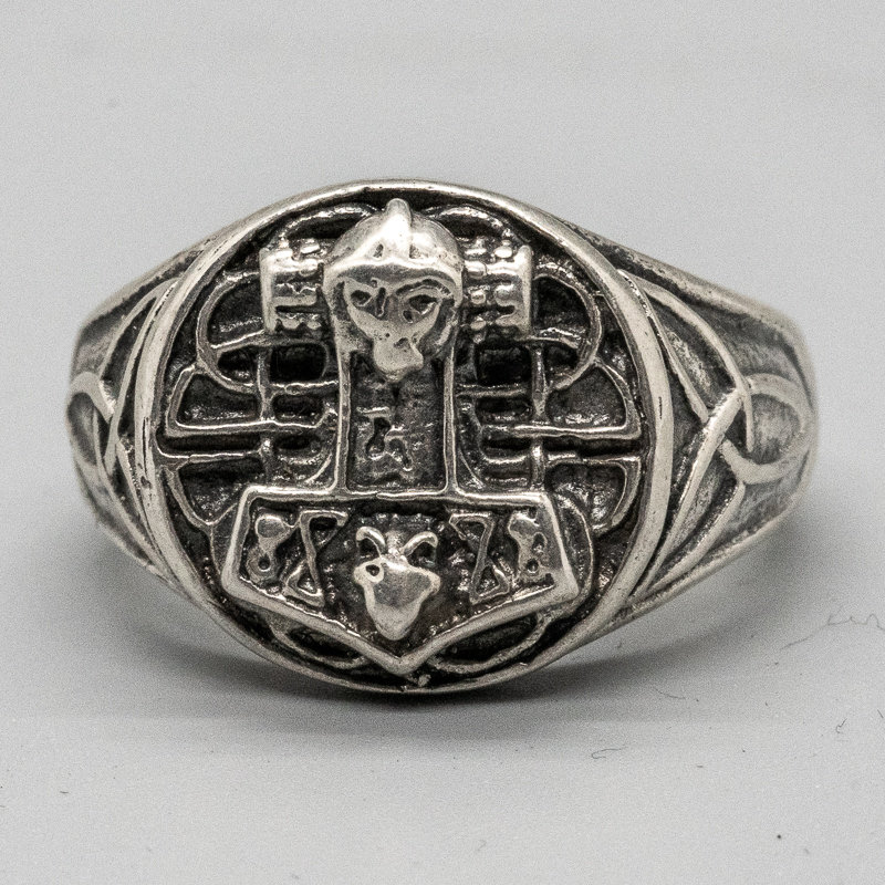 925 Silber Ketten Anhänger Thor´s Hammer Alien Skull Keltisch Gothic Kelten