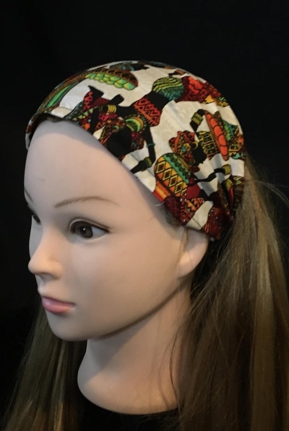 Tribal Ladies Headband Bandana Hair Tie Ladies Girls Fashion Etsy