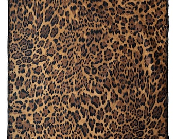 Designer-Bandana mit tollem Jaguar-Print, kann auch als Stirnband oder Armband getragen werden, ideal für vollständige Kopfbedeckung, ideal für Chemowear-Leoparden