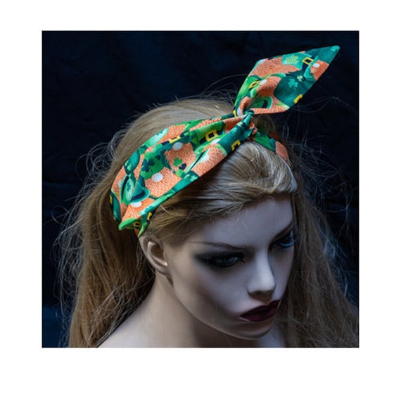 Cerchietto Per Capelli Verde San Patrizio Con Trifoglio E Fiocco – Accessorio Festa Irlandese Per Donne E Ragazze - 5