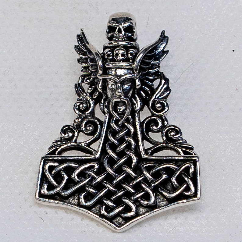 Amazing Details on Our Thors Hammer Pendant With Thor Celtic Etsy