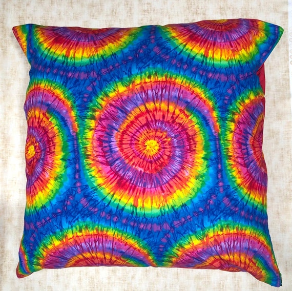 Tie dye top cushion covers