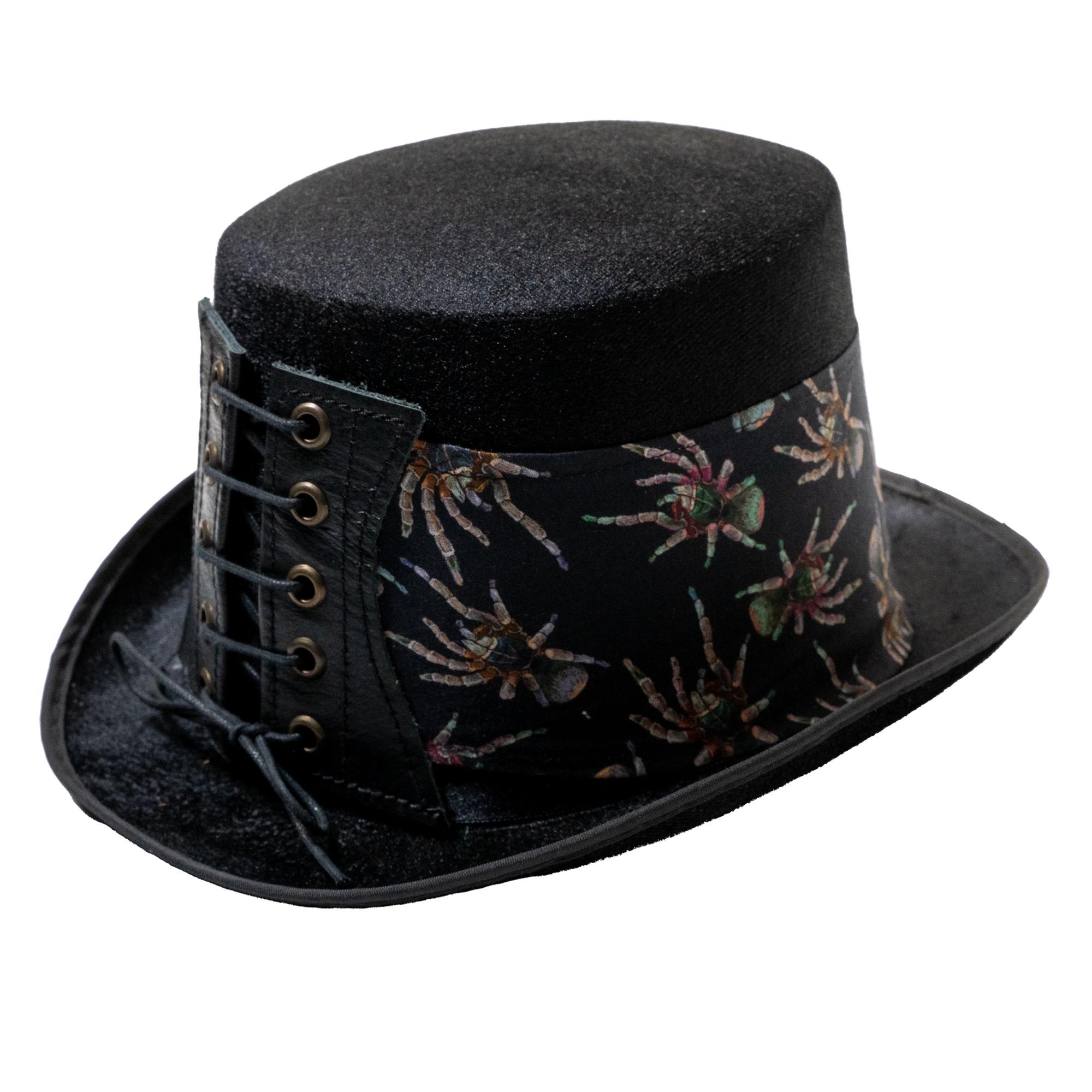 Tarantula Spider Steampunk Top Hat With a Victorian Corset  display picture 2