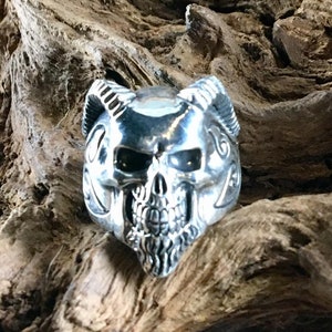 casino gamble Biker gambler Ace of Spades Signet Ring .925 solid sterling silver band Metal