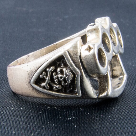 アクセサリー 925 vintage knuckle ring Vintage Hollow Pattern Stainless Steel Knuckle Ring – GTHIC