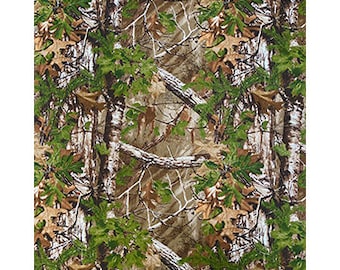 Camo Fabric, Camouflage Large Print, Realtree Fabric, Real Tree