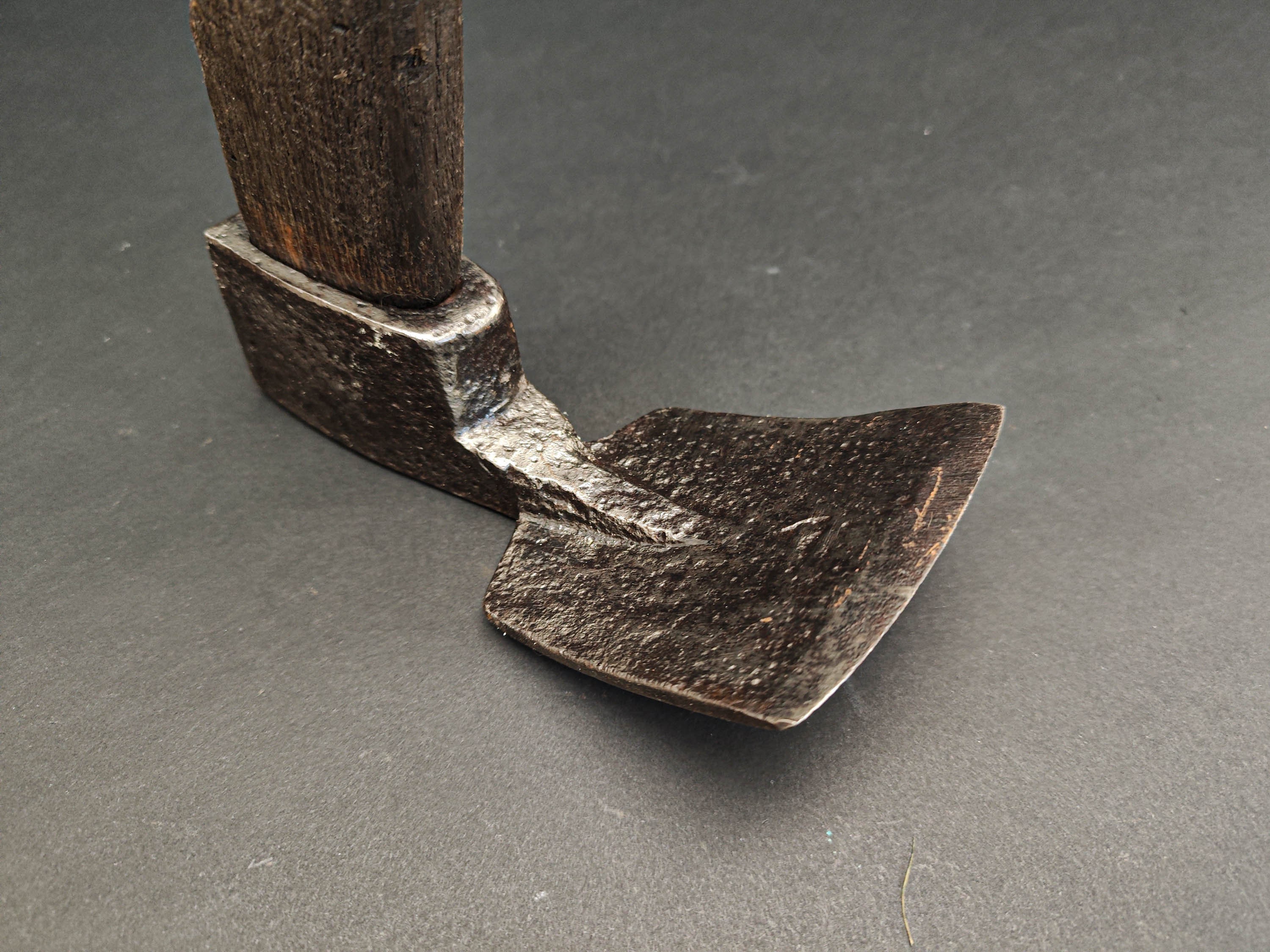 Adze Hand Forged Viking Mästermyr Historical Recreation Wood