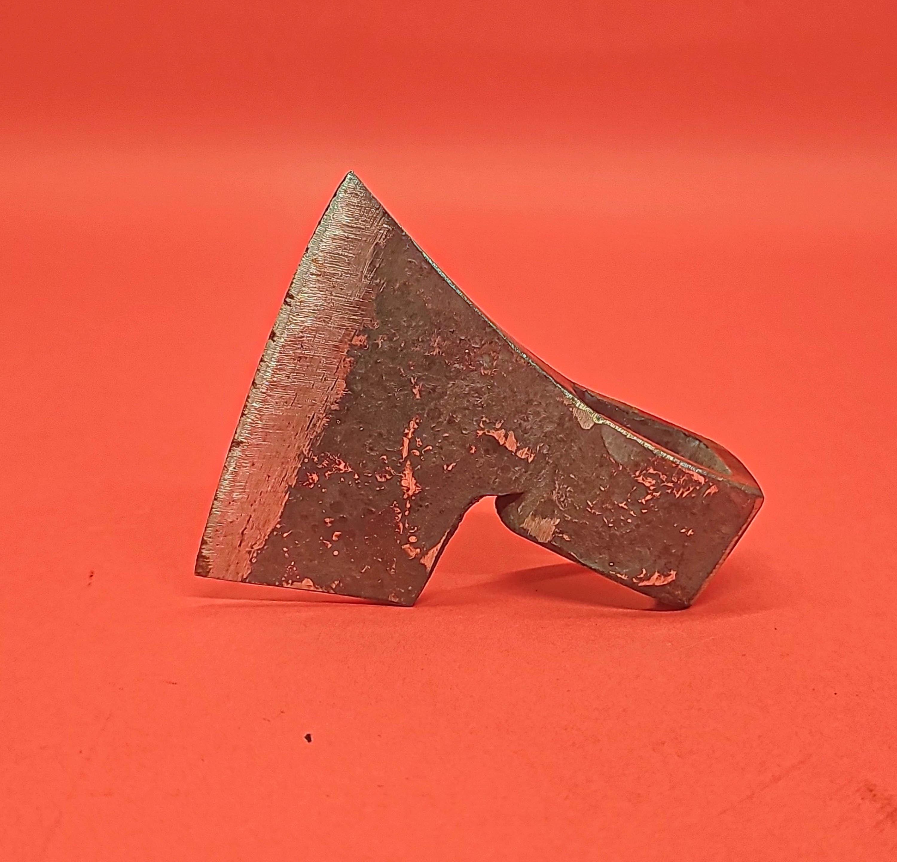 Hache Ancienne Kellokoski - Tête De Hache Finlandaise Mariefors, Acier Carbone, 17,2 Cm
